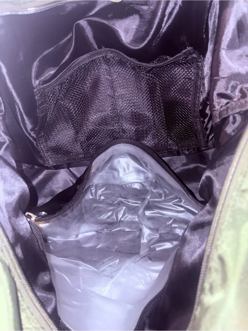 Olive Green Men's Weekend Duffle Bag